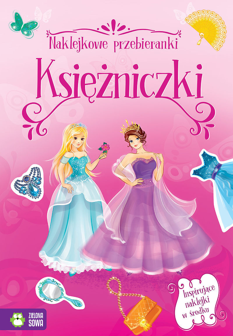 Naklejkowe przebieranki. Księżniczki