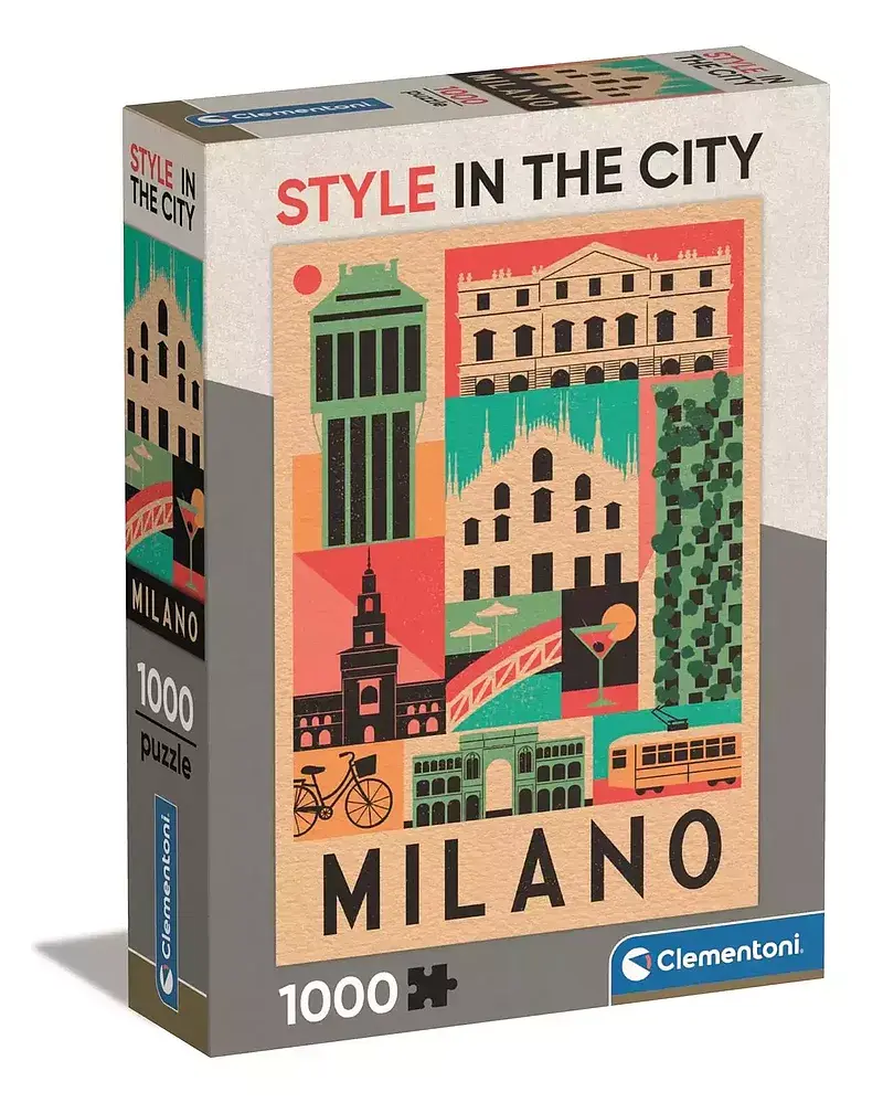 Puzzle 1000 compact milano 39842