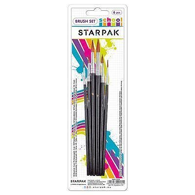 Zestaw pędzli starpak stk-253b 6 szt