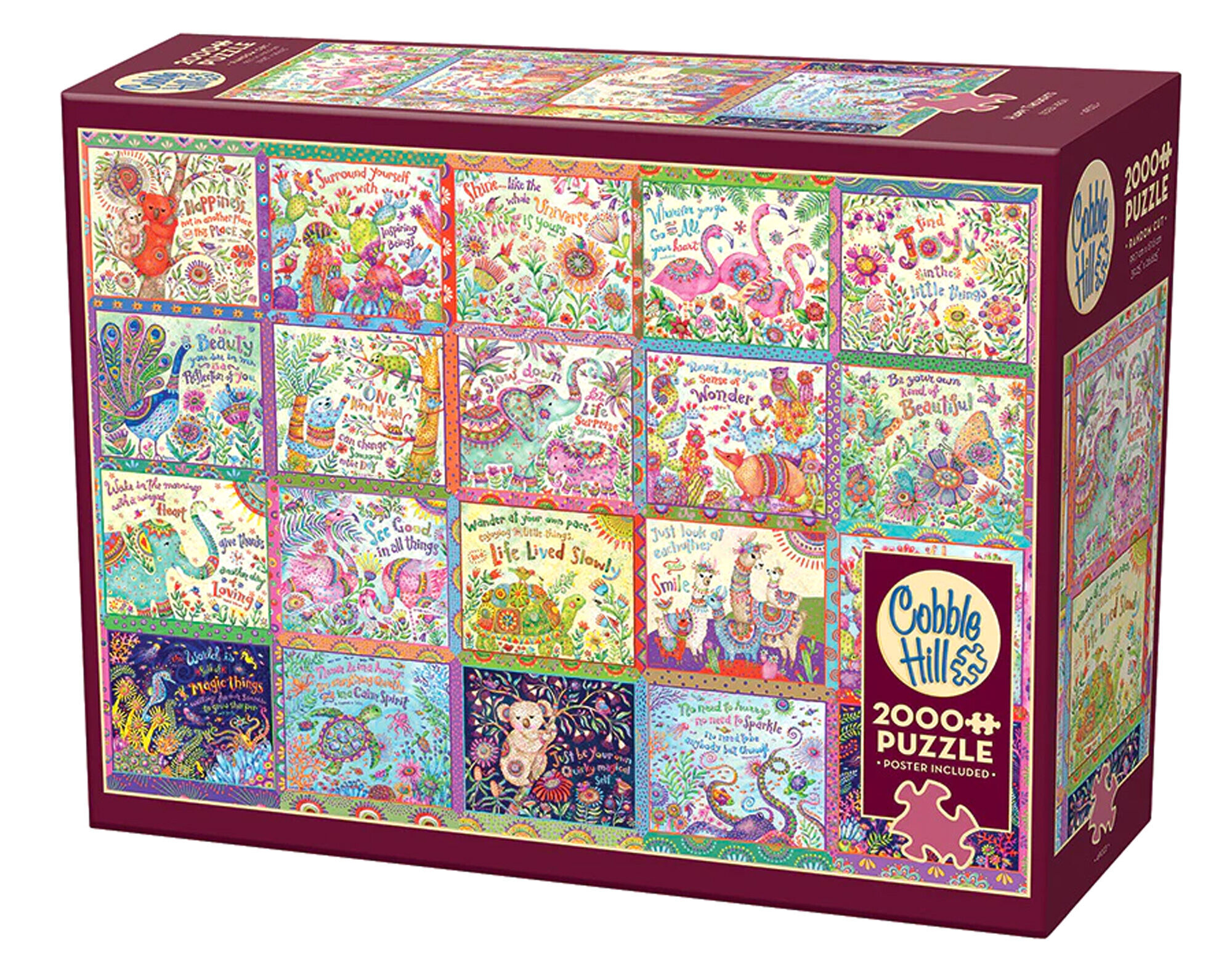 Puzzle 2000 Pozytywne myśli 113045