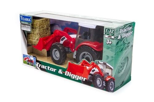 Traktor Teama ze spychaczem mix