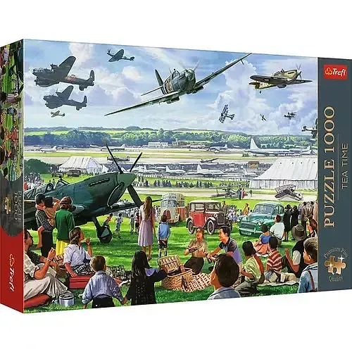 Puzzle 1000 Premium Plus Quality Tea Time: Pokaz lotniczy