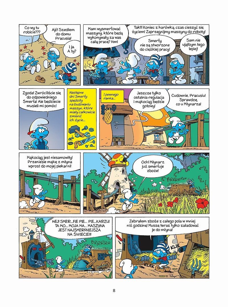 Smerfy - 21 - Nie igra się z postępem