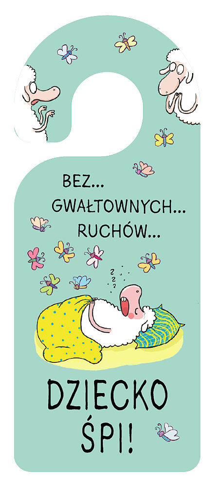 Zawieszka na klamkę dziecko