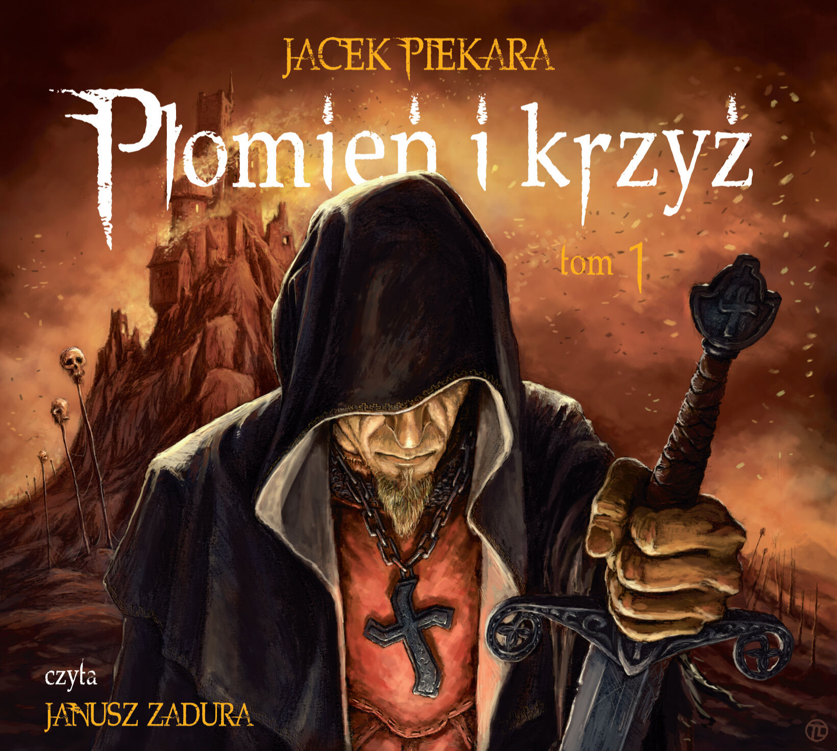 Płomień i krzyż. Tom 1 (audiobook CD)