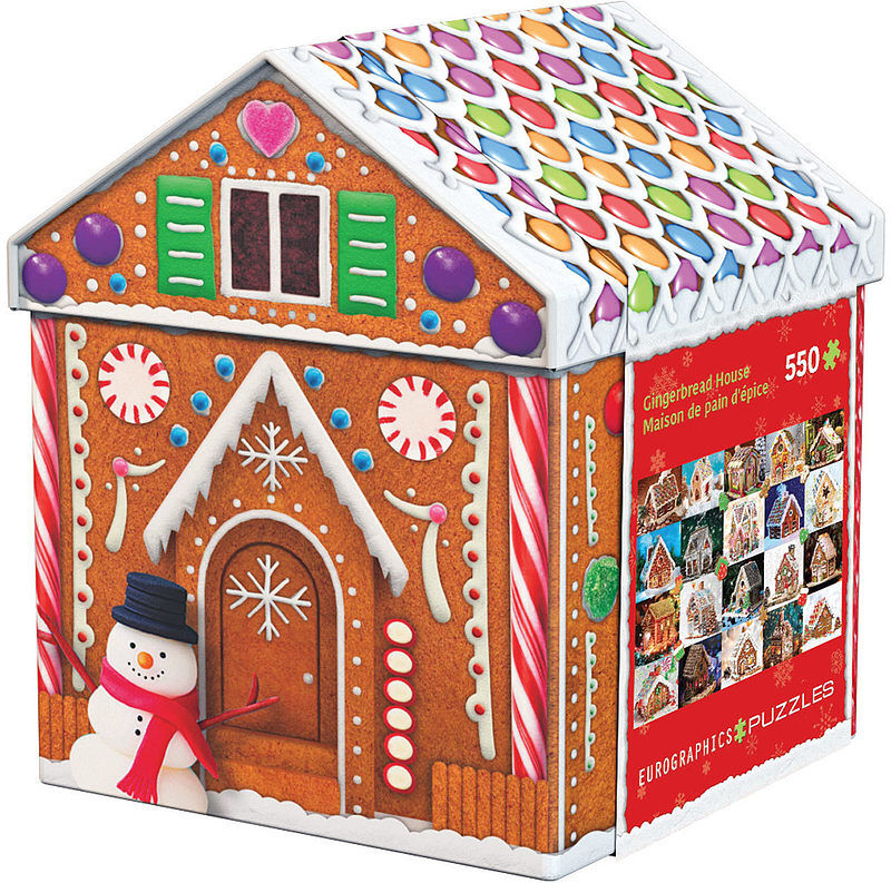 Puzzle 550 tin gingerbread house 8551-5661