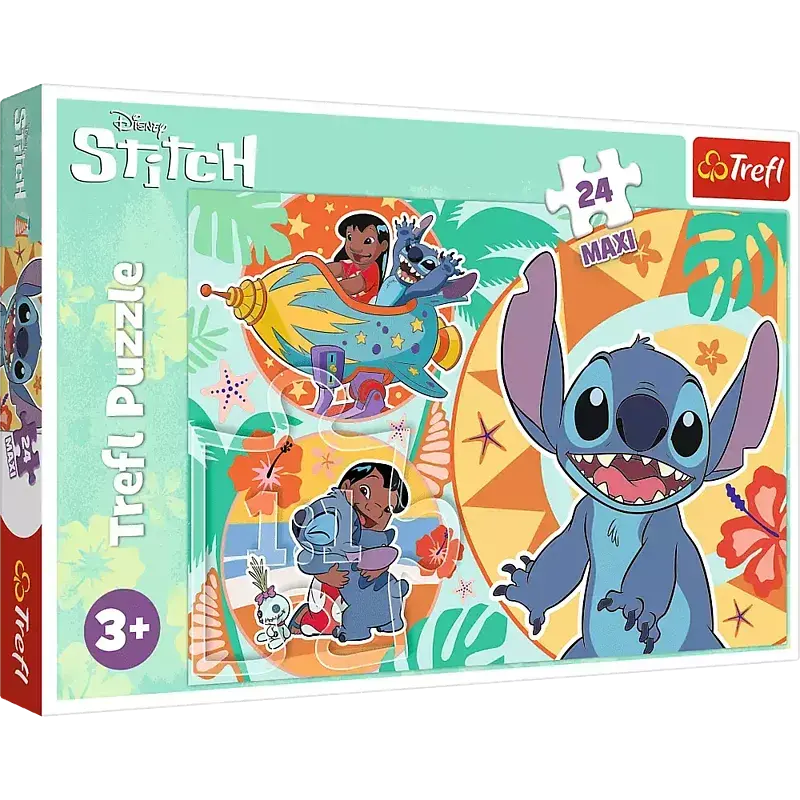 Puzzle maxi Wesoły dzień Lilo & Stitch 24