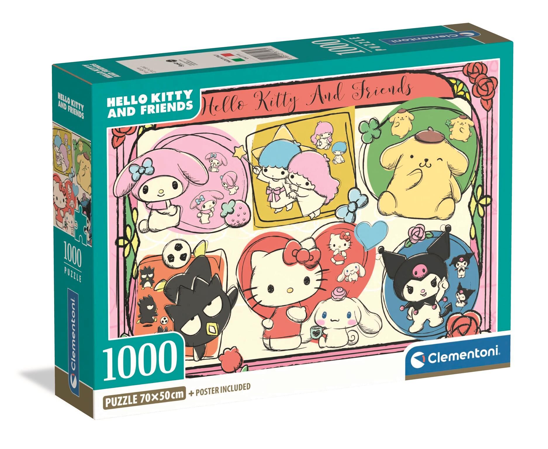 Puzzle 1000 Compact Hello Kitty 37118