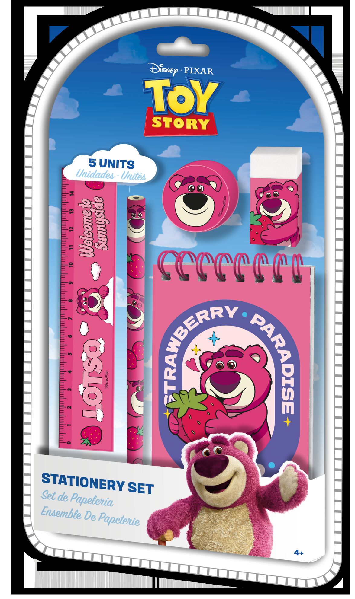 Zestaw piśmienniczy Lotso 5 el. LTS00004