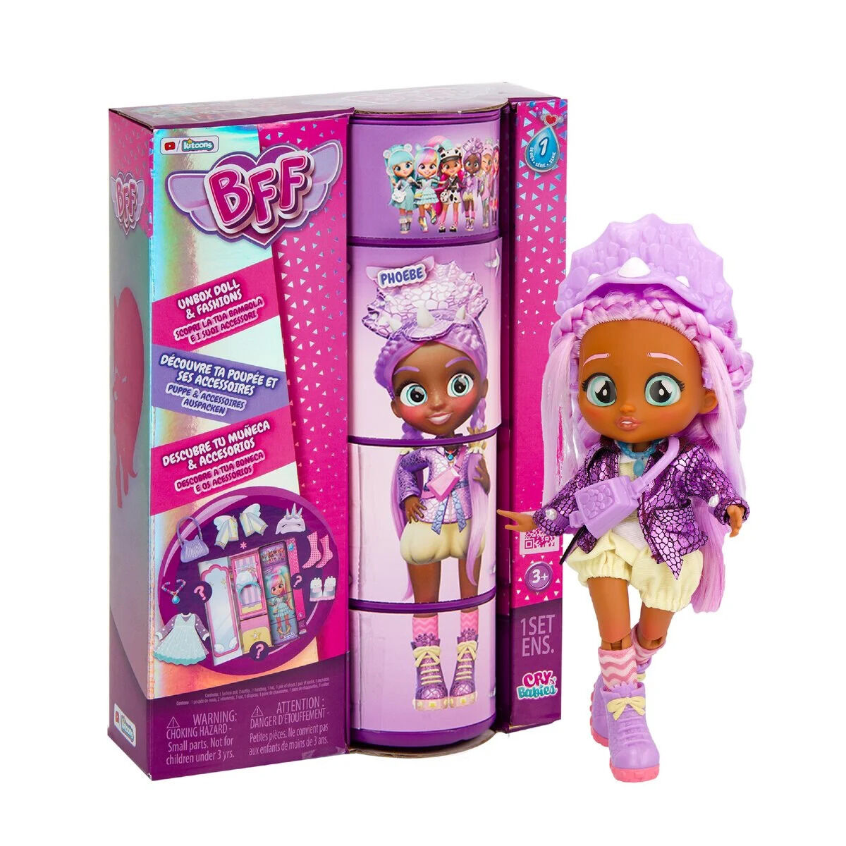 Cry Babies BFF - Lalka modowa Phoebe Nastolatka