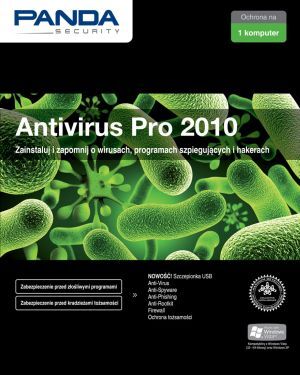 Panda Antivirus Pro 2010 (+ Firewall) 1PC miniBOX