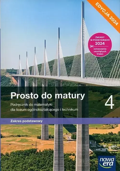 Prosto do matury 4 Podręcznik Zakres podstawowy Edycja 2024