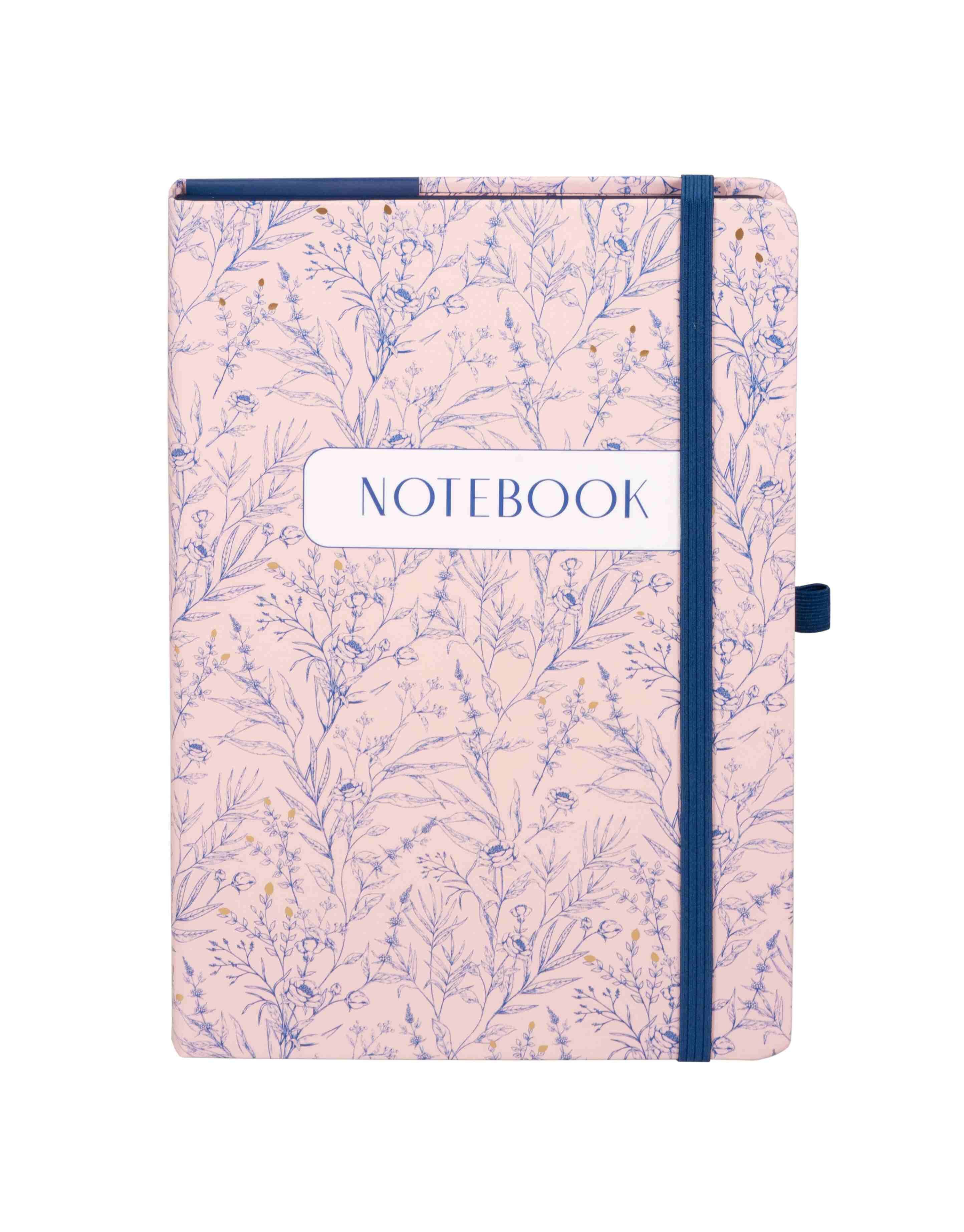 Notes Botanical A5 kratka Kwiatowy