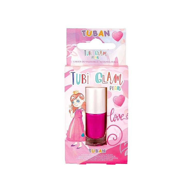 Lakier do paznokci tubi glam różowy perłowy