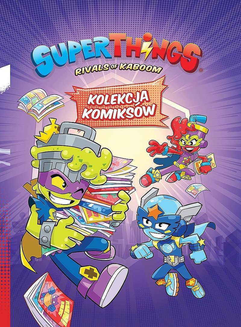Superthings kolekcja komiksów