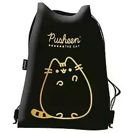 Worek na obuwie pusheen gold