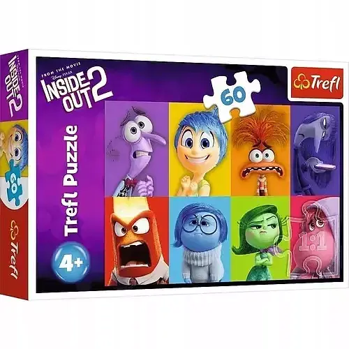 Puzzle 60 Poznaj swoje emocje Inside Out 2