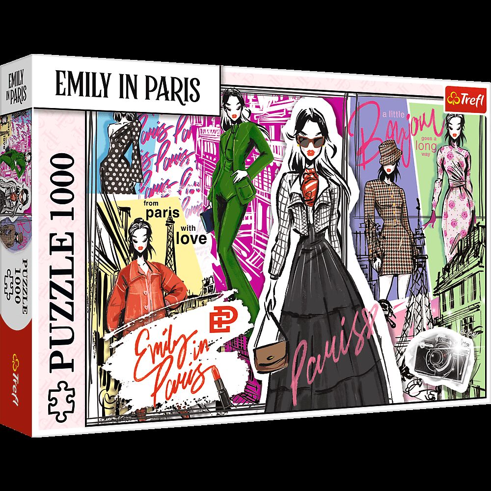Puzzle 1000 Emily w Paryżu Modowe Inspiracje 10967