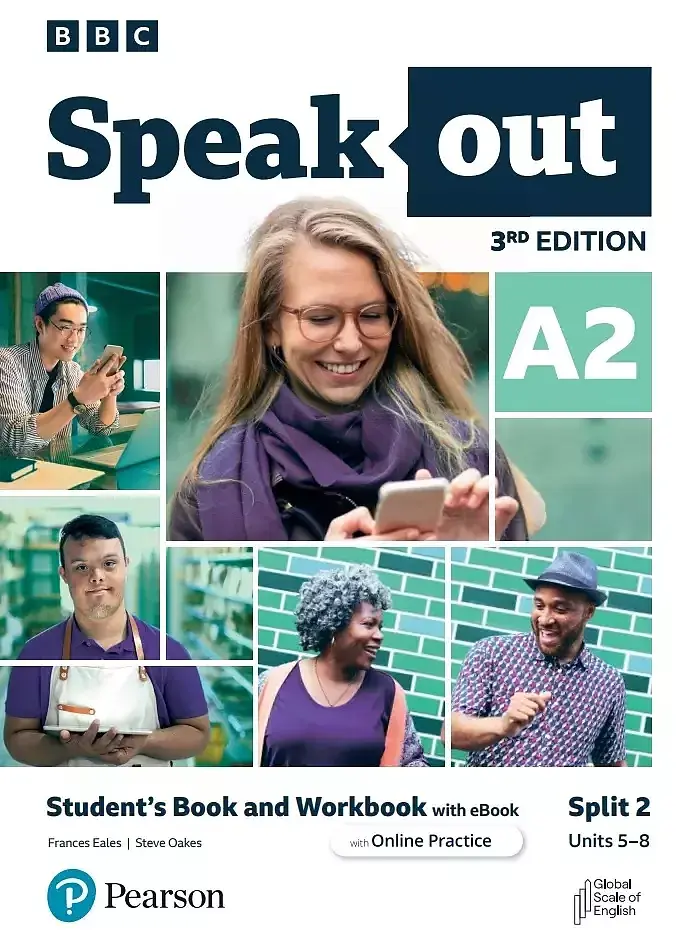 Speakout 3rd edition a2. Split 2. Student's book and workbook with ebook and online practice