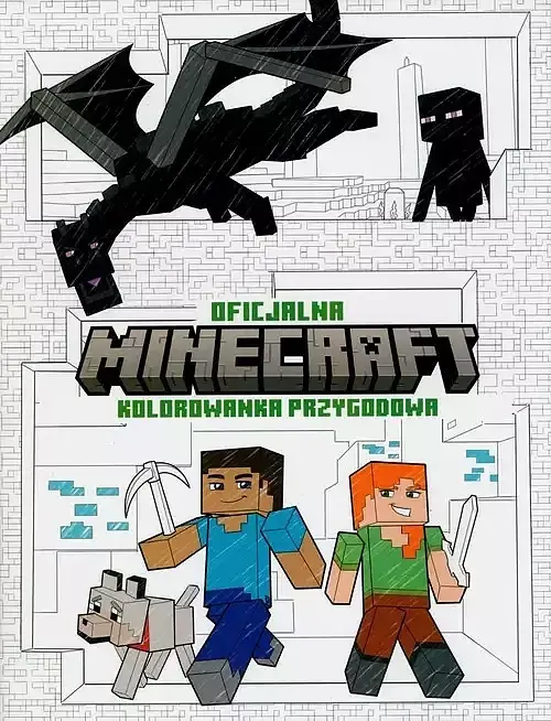 Minecraft. Oficjalna kolorowanka przygodowa