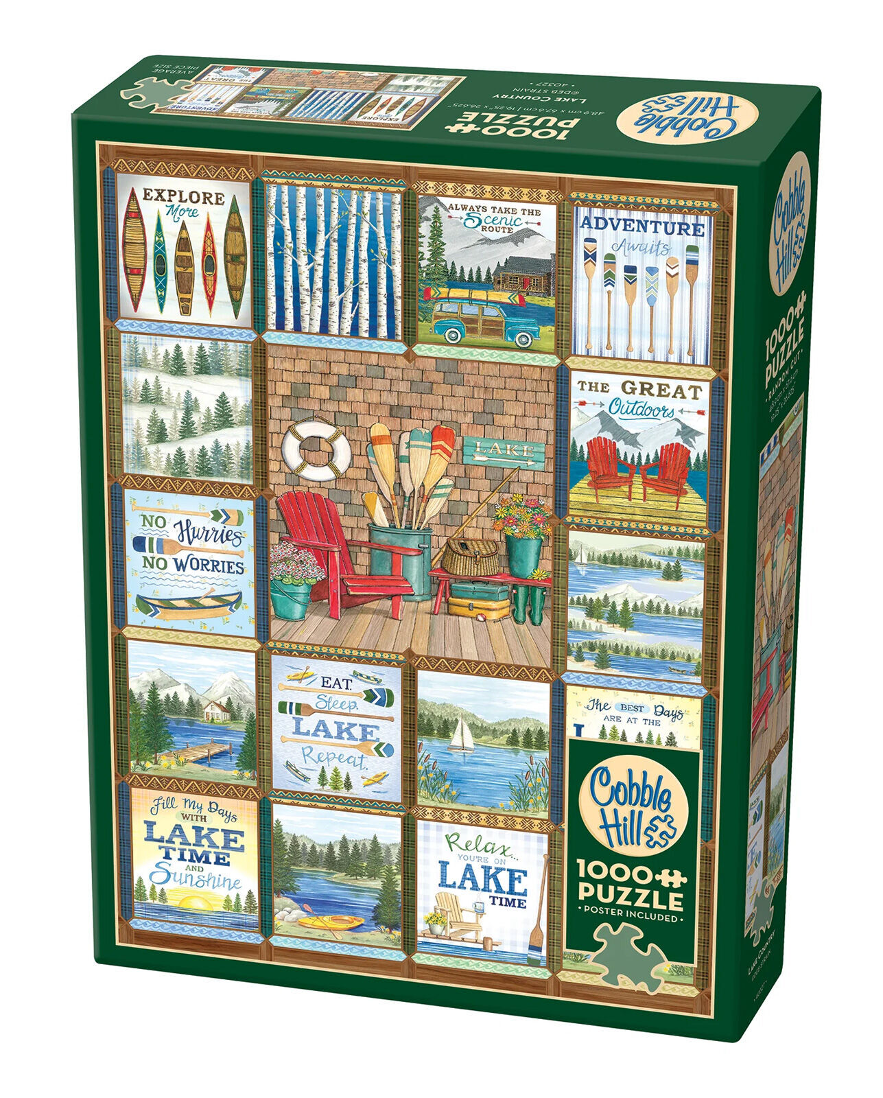 Puzzle 1000 Kraina Wielkich Jezior 113576