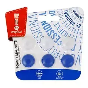 Magnesy do tablic memobe f20 mm 6 szt. Blister