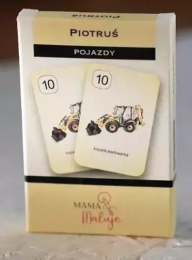 Karty piotruś pojazdy