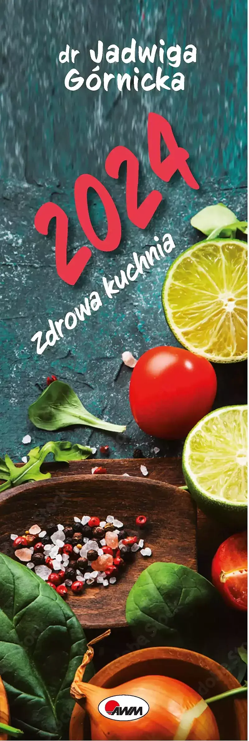 Kalendarz 2024 zdrowa kuchnia kp1 ścienny