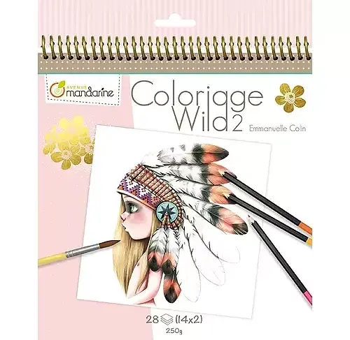 Kolorowanka emmanuelle colin wild 2