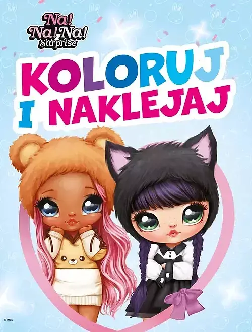 Koloruj i naklejaj! NA!NA! NA! Surprise 2