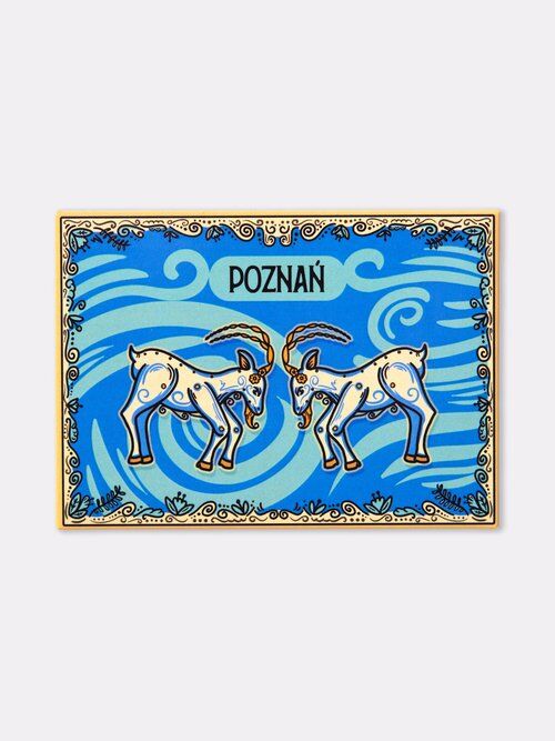 Magnes Pamiątkowy Poznań Koziołki