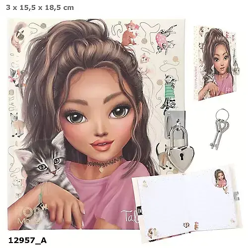 Pamiętnik na kłódkę top model 12957a