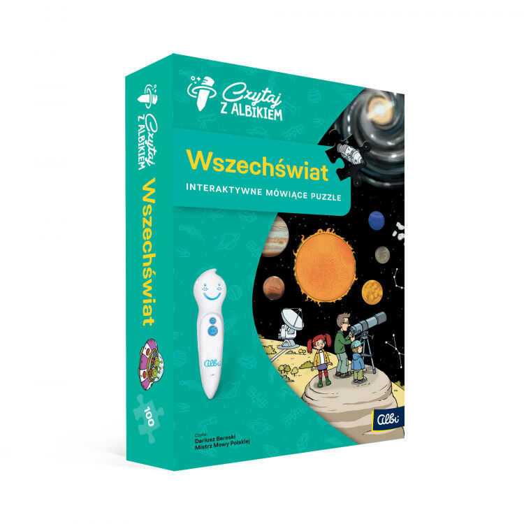 Czytaj z Albikiem. Puzzle Wszechświat