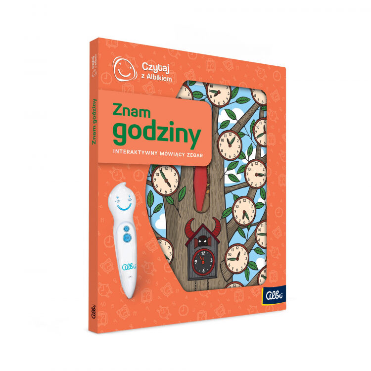 Czytaj z Albikiem Znam godziny Zegar