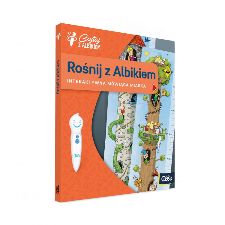 Rośnij z Albikiem. Miarka dla dzieci