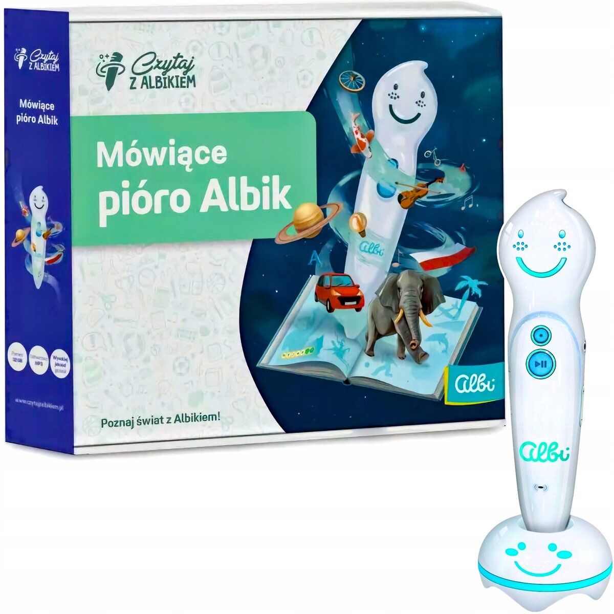 Czytaj z Albikiem: Mówiące pióro Albik solo 1.0