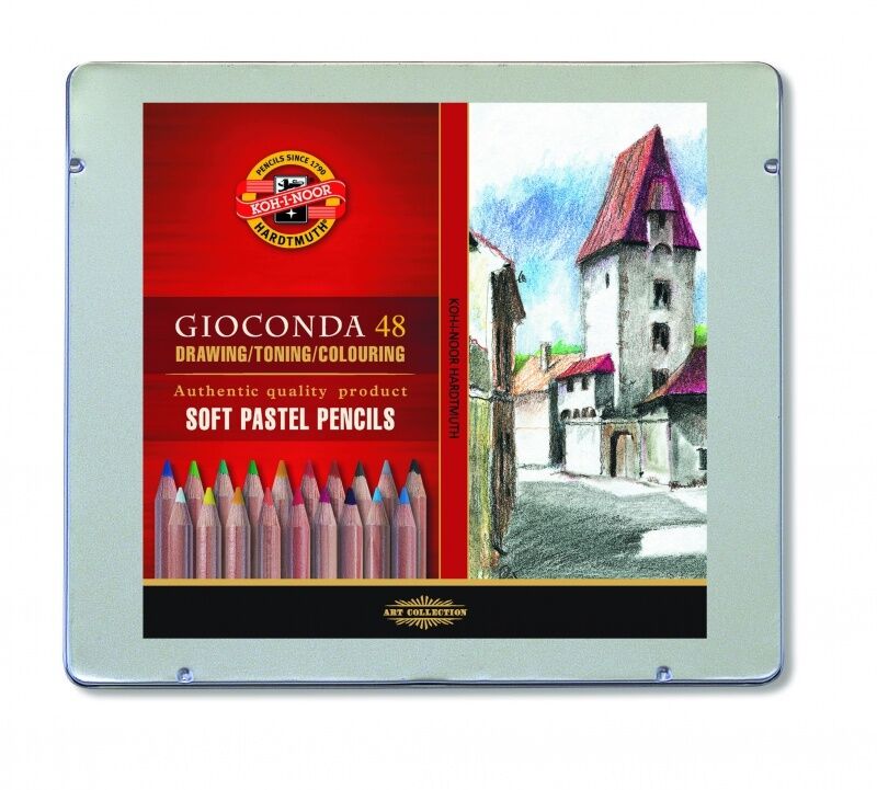 Pastele suche w kredce Gioconda 8829, 48 sztuk (102697)