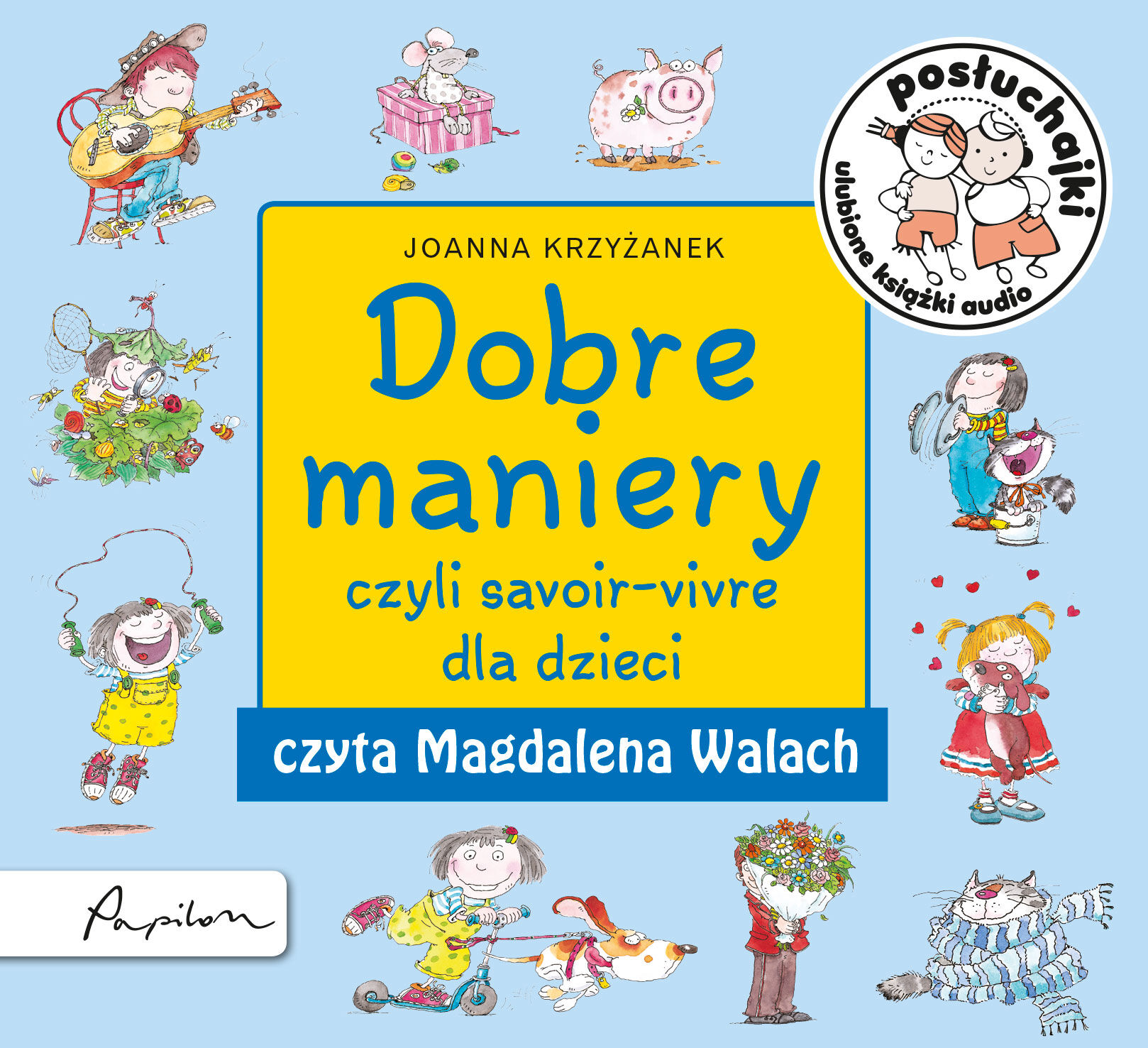 Posłuchajki. Dobre maniery, czyli savoir-vivre dla dzieci (audiobook MP3)