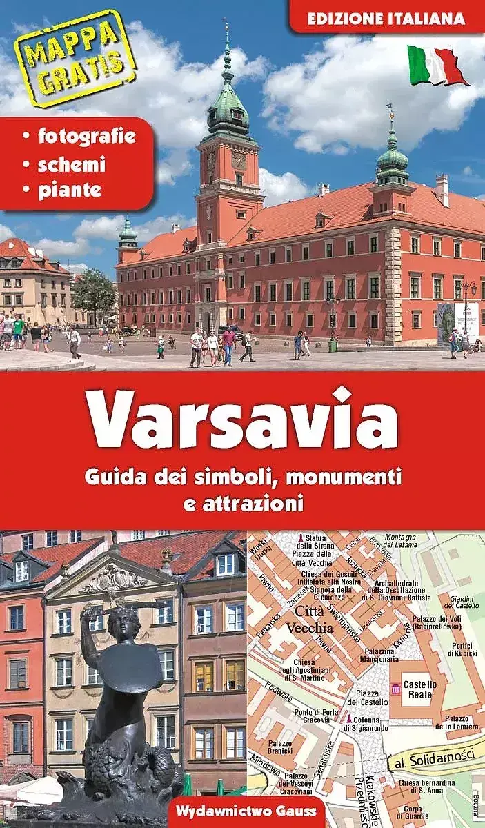 Warszawa. Przewodnik po symbolach, zabytkach i atrakcjach wer. Włoska wyd. 2023