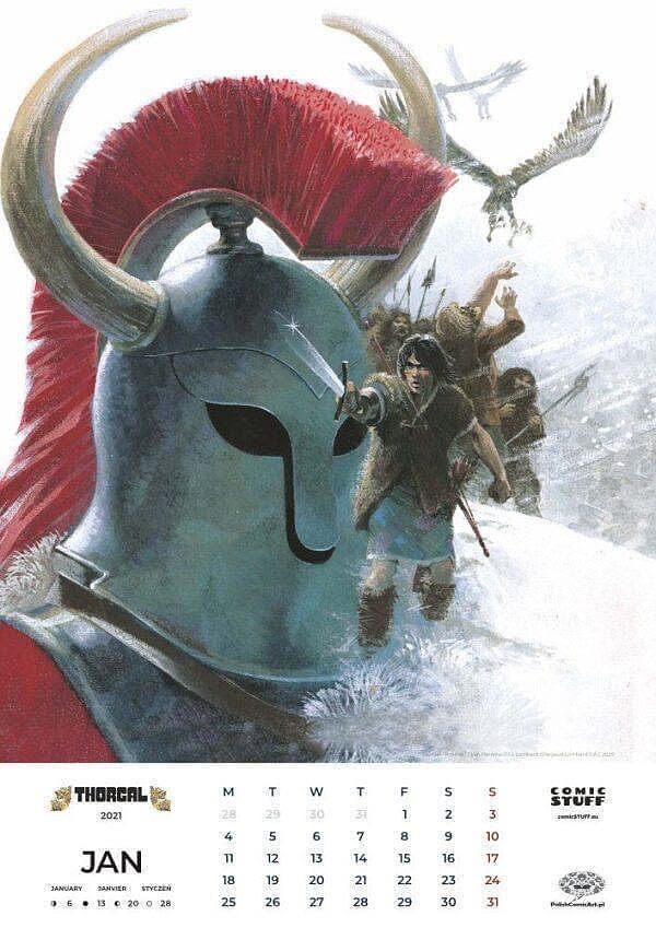 Kalendarz Thorgal 2021