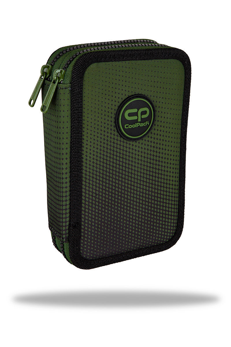 Piórnik 2-komorowy z wyposażeniem coolpack jumper 2 gradient grass