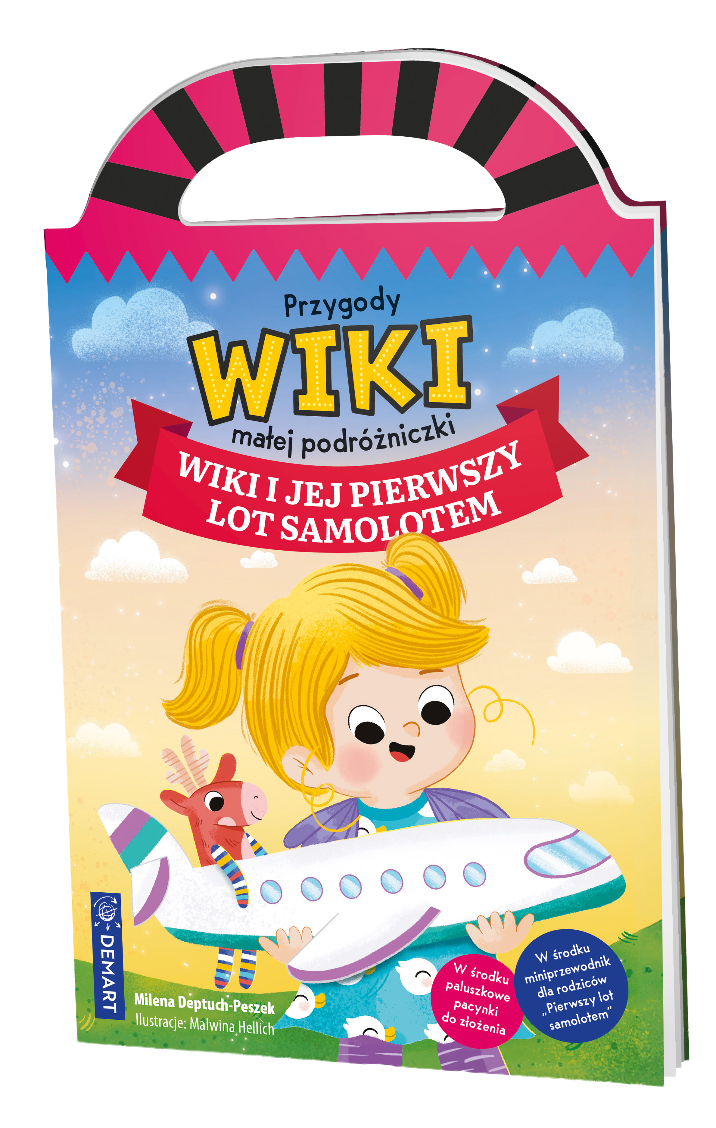 Przygody Wiki, małej podróżniczki. Wiki i jej pierwszy lot samolotem