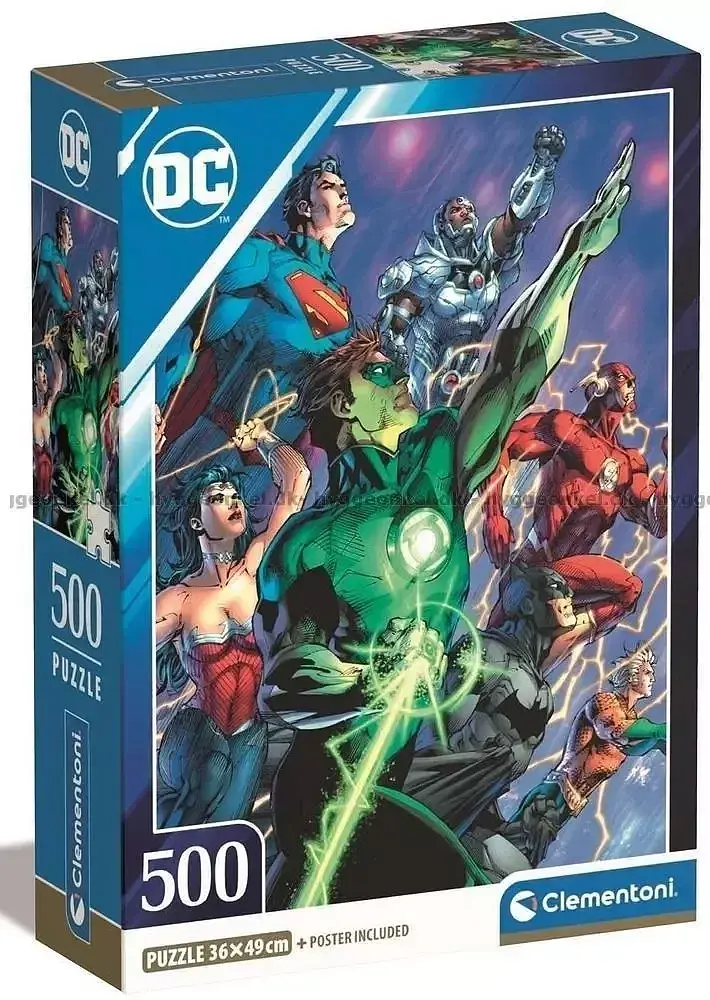Puzzle 500 compact dc comics justice league 35532