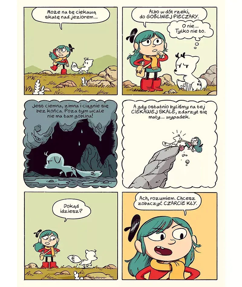Hilda i Rożek - 01 - Ucieczka przed deszczem