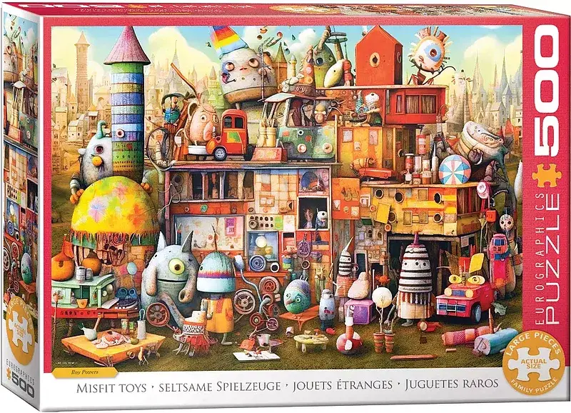 Puzzle 500 misfit toys by ray powers 6500-5909