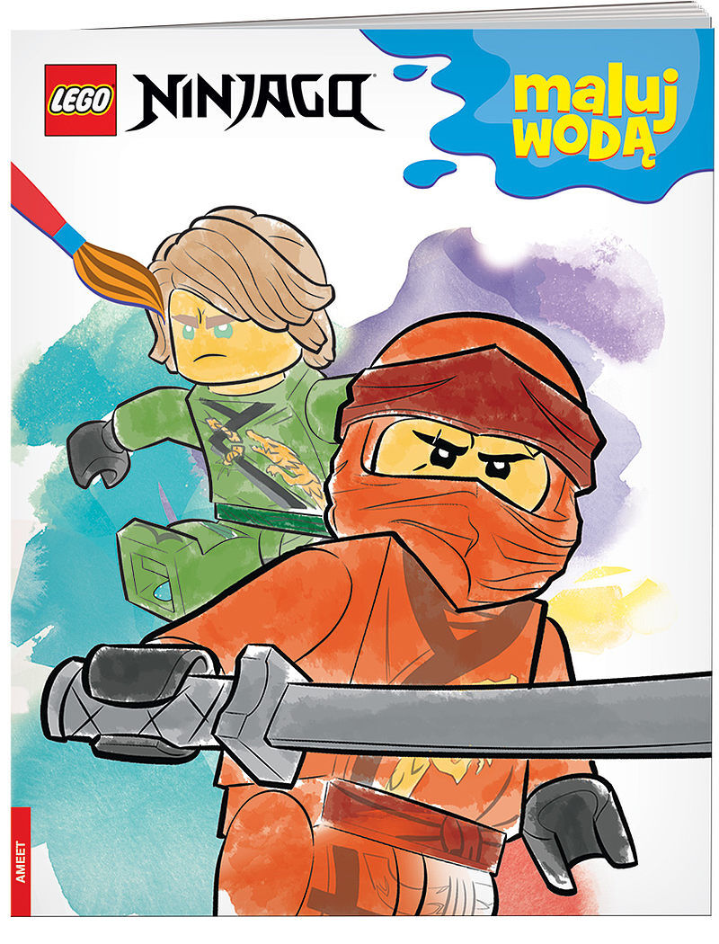 Lego ninjago maluj wodą mw-6701