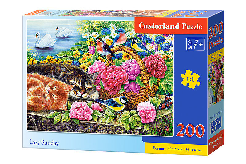 Puzzle 200 leniwa niedziela b-222216