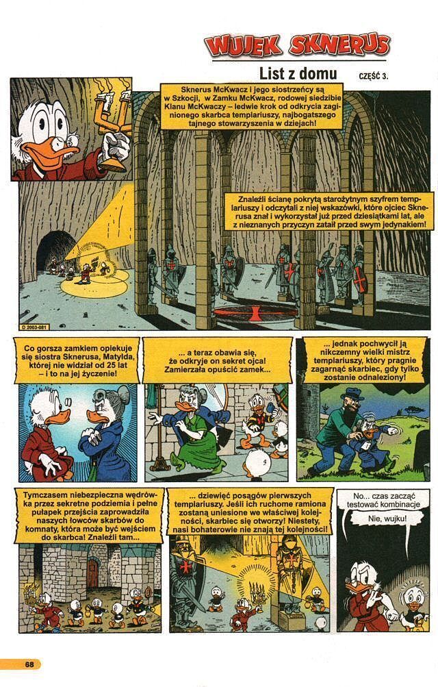 Kaczor Donald - Wydanie Specjalne - 10 - (6/2005) Dzielni rycerze