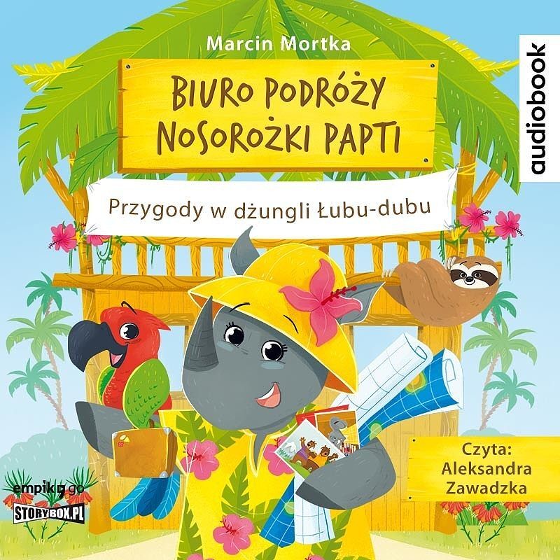 Biuro podróży nosorożki Papti (audiobook CD)
