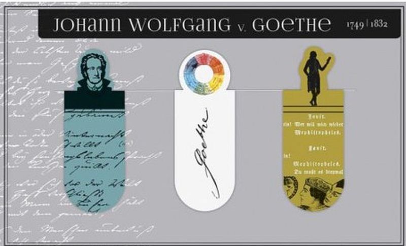 Zakładki magnetyczne johann wolfgang goethe